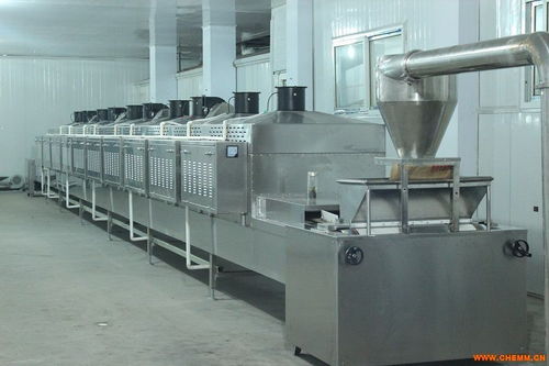 隧道式微波干燥設備