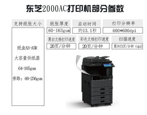 東芝2505ac彩色數(shù)碼復(fù)印機 高效辦公的全能解決方案
